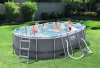 Каркасный бассейн Bestway 56620 427х250х100 Oval Power Steel Pool