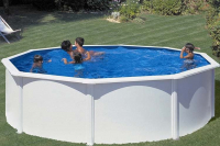 Круглый каркасный бассейн 460х120 см FIDJI GRE P460ECO Круглый каркасный бассейн 460х120 см FIDJI GRE P460ECO